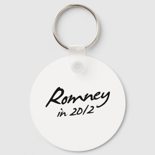 Autograaf ROMNEY 2012 Sleutelhanger (Voorkant)