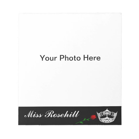 Autograafpad Notitieblok (Voorkant)