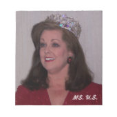 Autograafpad Notitieblok (Voorkant)