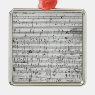 Autograafscores voor de Bagatelle opus Metalen Ornament