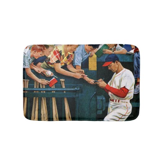 Autograafsessie Badmat (Voorkant)