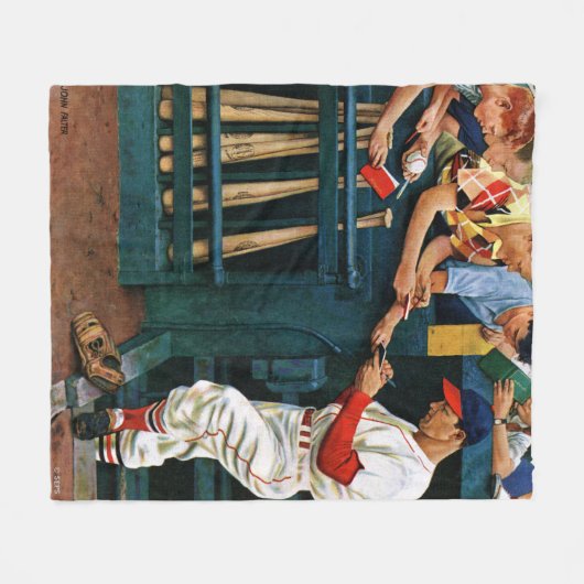 Autograafsessie Fleece Deken (Voorkant (Horizontaal))