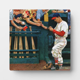 Autograafsessie Fotoplaat