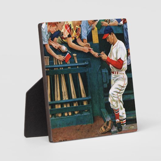 Autograafsessie Fotoplaat (Voorkant)