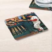 Autograafsessie Kartonnen Onderzetters (Schuin)