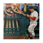 Autograafsessie Tegeltje (Voorkant)