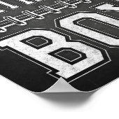 AUTOGRAFIE VOOR DE BIRTHDAY BOY Sign Print (Hoek)