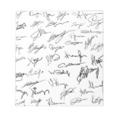 Autografiek Notitieblok (Voorkant)
