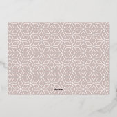 Autografiek | Prettige feestdagen Horizontale foto (Achterkant)