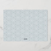 Autografiek | Prettige feestdagen Horizontale foto (Achterkant)