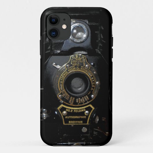 AUTOGRAFISCHE BROWNIE FOLDING CAMERA Case-Mate iPhone CASE (Achterkant)