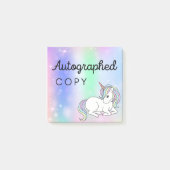 Autographed Copy Post It Notes for Fantasy Authors (Voorkant)