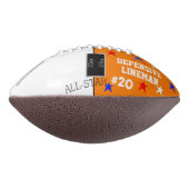 Autographs Schoolkampioenen Sinaasappel American Football (Gedraaid 90)