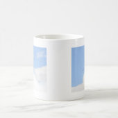 Autogyro in vlucht koffiemok (Center)