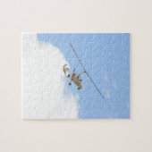 Autogyro in vlucht legpuzzel (Horizontaal)