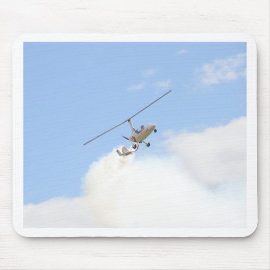 Autogyro in vlucht muismat (Voorkant)
