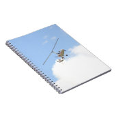 Autogyro in vlucht notitieboek (Rechterzijde)