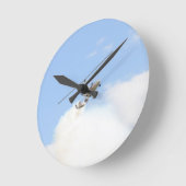 Autogyro in vlucht ronde klok (Hoek)