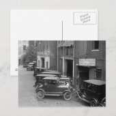 Autohandel en service, 1926 briefkaart (Voorkant / Achterkant)
