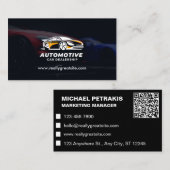 Autohandel QR-code Visitekaartje (Voorkant / Achterkant)
