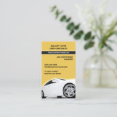 Autohandelaar gebruikte auto's Visitekaartje (Staand voorkant)