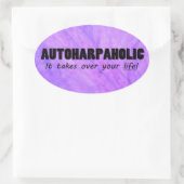 Autoharfolic neemt de Sticker van het leven over (Tas)