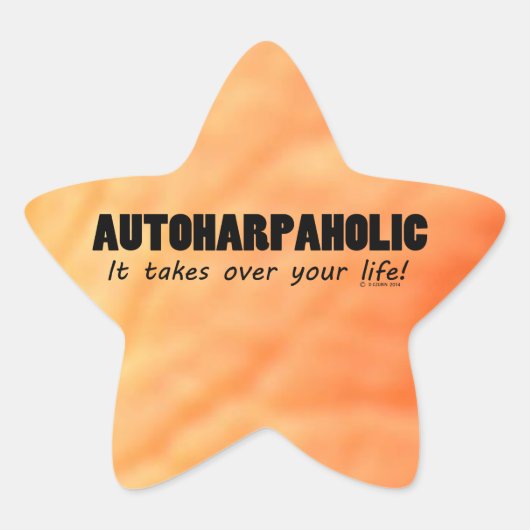 Autoharfolic neemt Life Star-Sticker over Ster Sticker (Voorkant)
