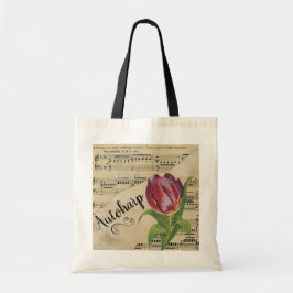 Autoharp Elegant Tulip — Specificaties Tote Bag
