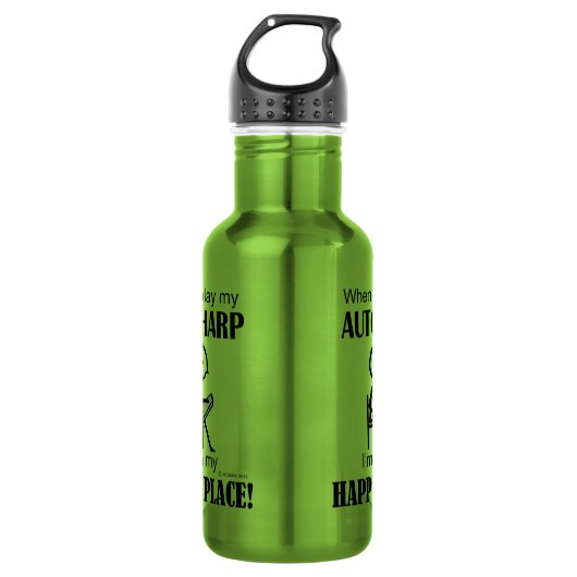 Autoharp Happy Place Waterfles (Voorkant)