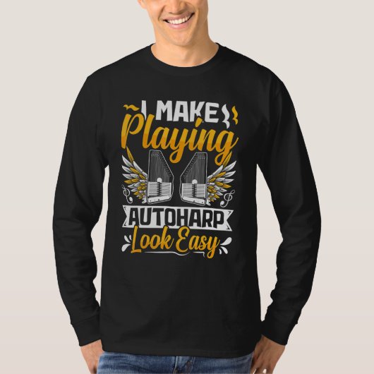 AutoHarp Instrument Harmonica Symfonie T-shirt (Voorkant)