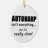 Autoharp is niet alles keramisch ornament (Rechts)