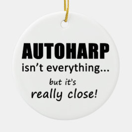 Autoharp is niet alles keramisch ornament