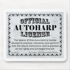 Autoharp-licentie Muismat