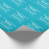 Autoharp maakt me gelukkig cadeaupapier (Hoek)