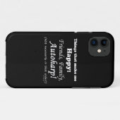 Autoharp maakt me gelukkig Case-Mate iPhone case (Achterkant (horizontaal))