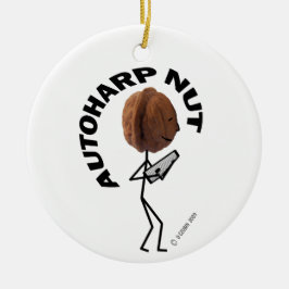 Autoharp Nut. Keramisch Ornament