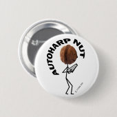 Autoharp Nut Ronde Button 5,7 Cm (Voorkant /achterkant)