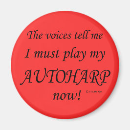 Autoharp Voices zegt dat hij moet spelen Magneet