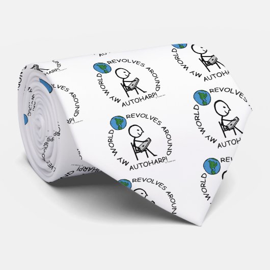 Autoharp - Wereld revolves rond Stropdas (Opgerold)