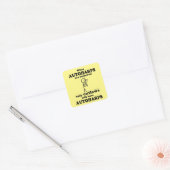 Autoharps Uitgebreide Square Sticker (Envelop)