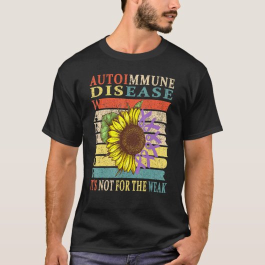 Autoimmune Disease Warrior 1 T-shirt (Voorkant)