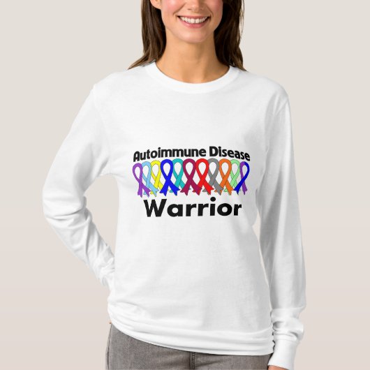 Autoimmune Disease Warrior T-shirt (Voorkant)
