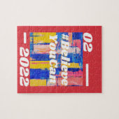 Autoimmune Encephalitis Awareness 2022 puzzle Legpuzzel (Horizontaal)