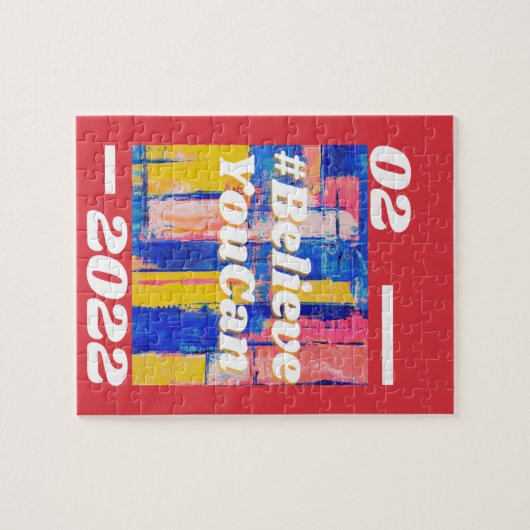 Autoimmune Encephalitis Awareness 2022 puzzle Legpuzzel (Horizontaal)