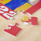 Autoimmune Encephalitis Awareness 2022 puzzle Legpuzzel (Zijkant)