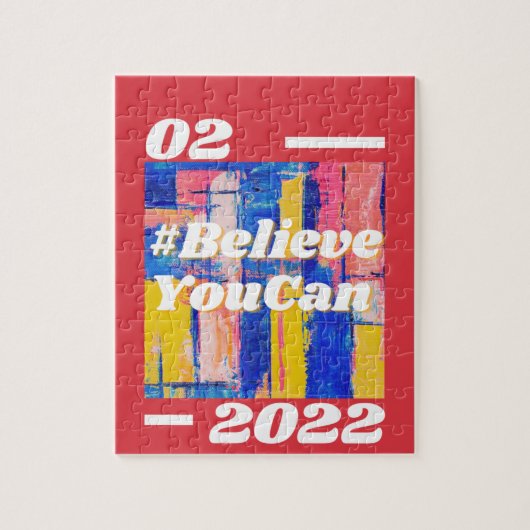 Autoimmune Encephalitis Awareness 2022 puzzle Legpuzzel (Verticaal)