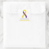 Autoimmune hepatitis Advocate White Square Sticker (Tas)