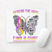 Autoimmune Hepatitis Awareness Month Ribbon Giften Muismat (Met muis)