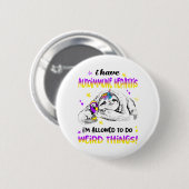 Autoimmune Hepatitis Awareness Month Ribbon Giften Ronde Button 5,7 Cm (Voorkant /achterkant)