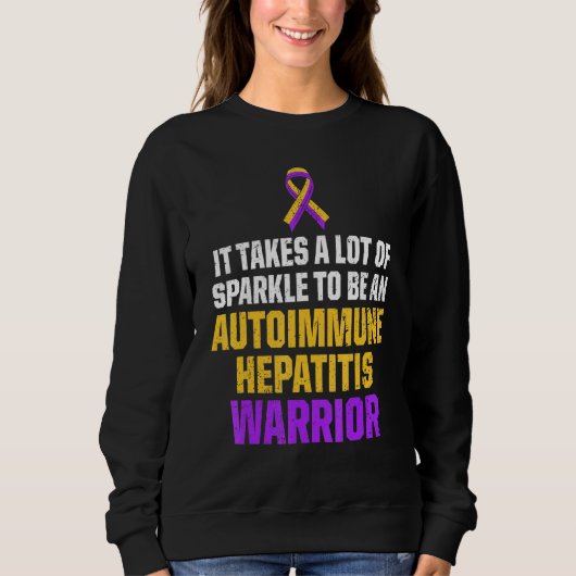 Autoimmune hepatitis Survivor Warrior 11 Trui (Voorkant)